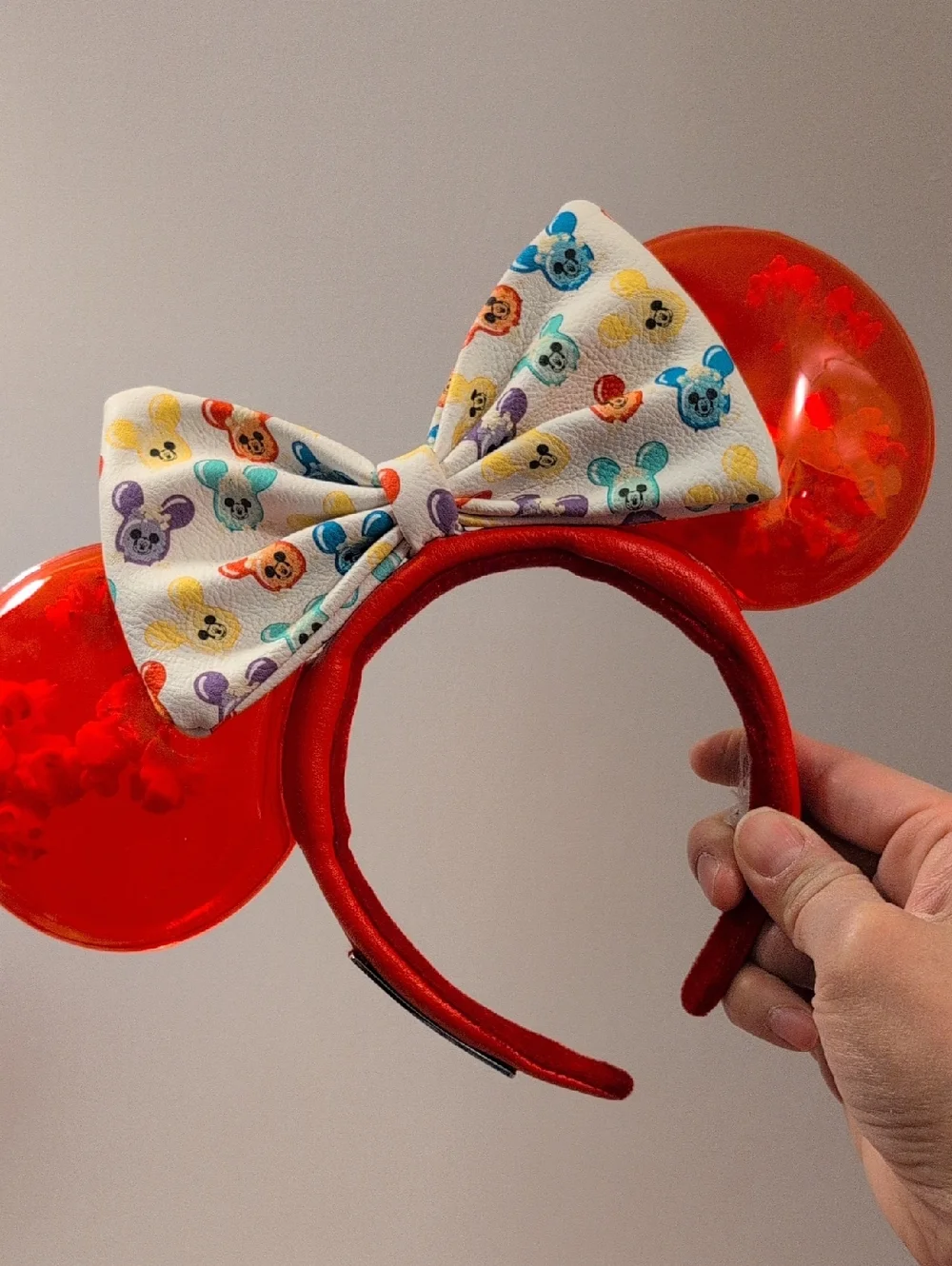 Loungefly Disney Parks Popcorn Balloons Minnie Ears Headband EUC